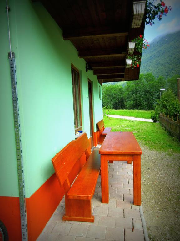 Hostel Kamp Rut Kobarid Zewnętrze zdjęcie